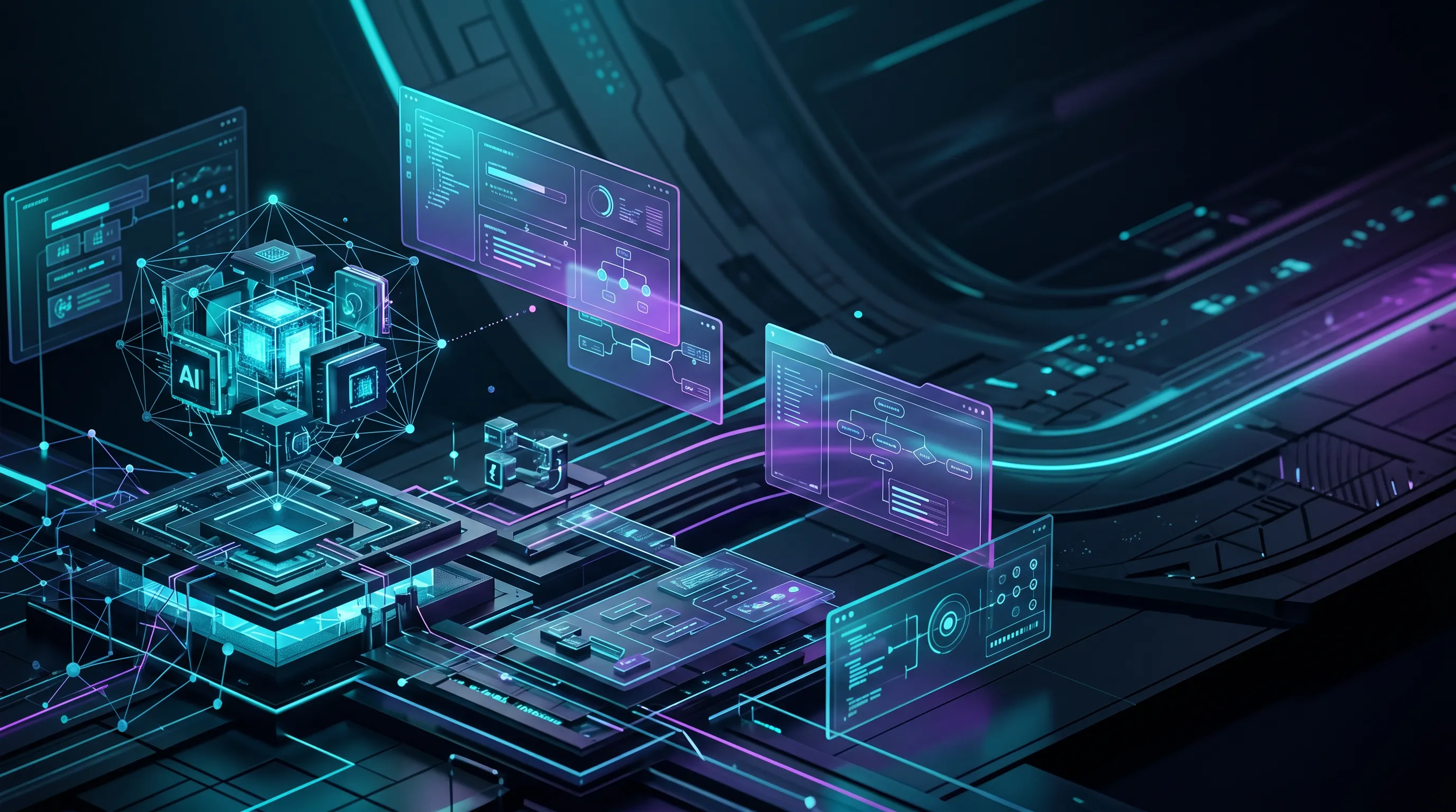 SO-HO Agency AI Agent Development landing page hero visual