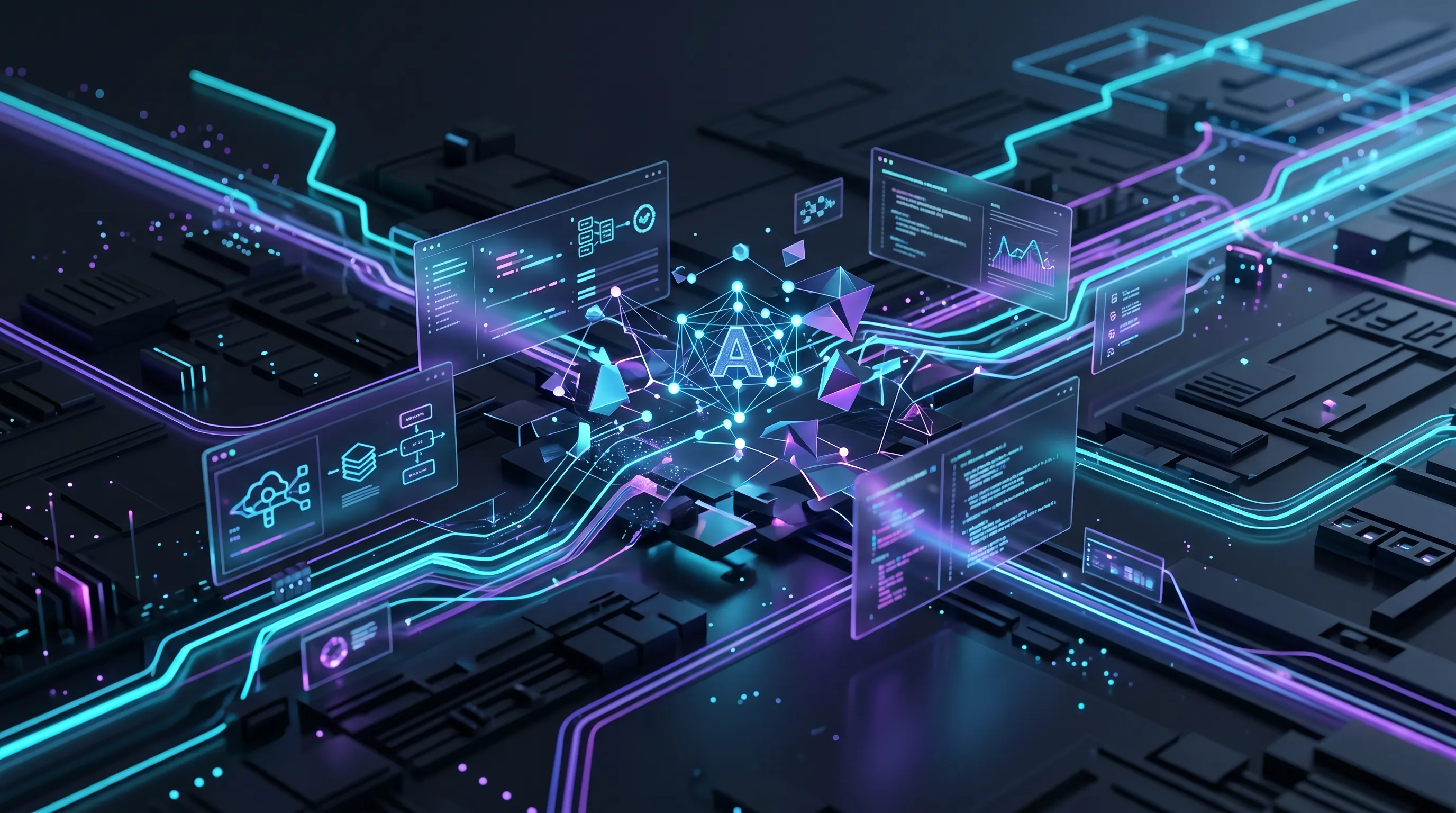 SO-HO Agency AI Workflow Automation landing page hero visual